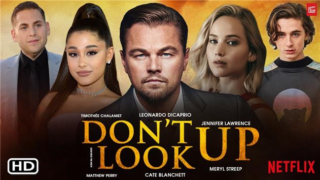 انتشار اولین ویدیو از فیلم پرستاره «Don’t Look Up» با بازی «دیکاپریو» و «جنیفر لارنس»