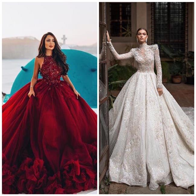 لباس عروس رنگی، مد جدید یا قدیم؟